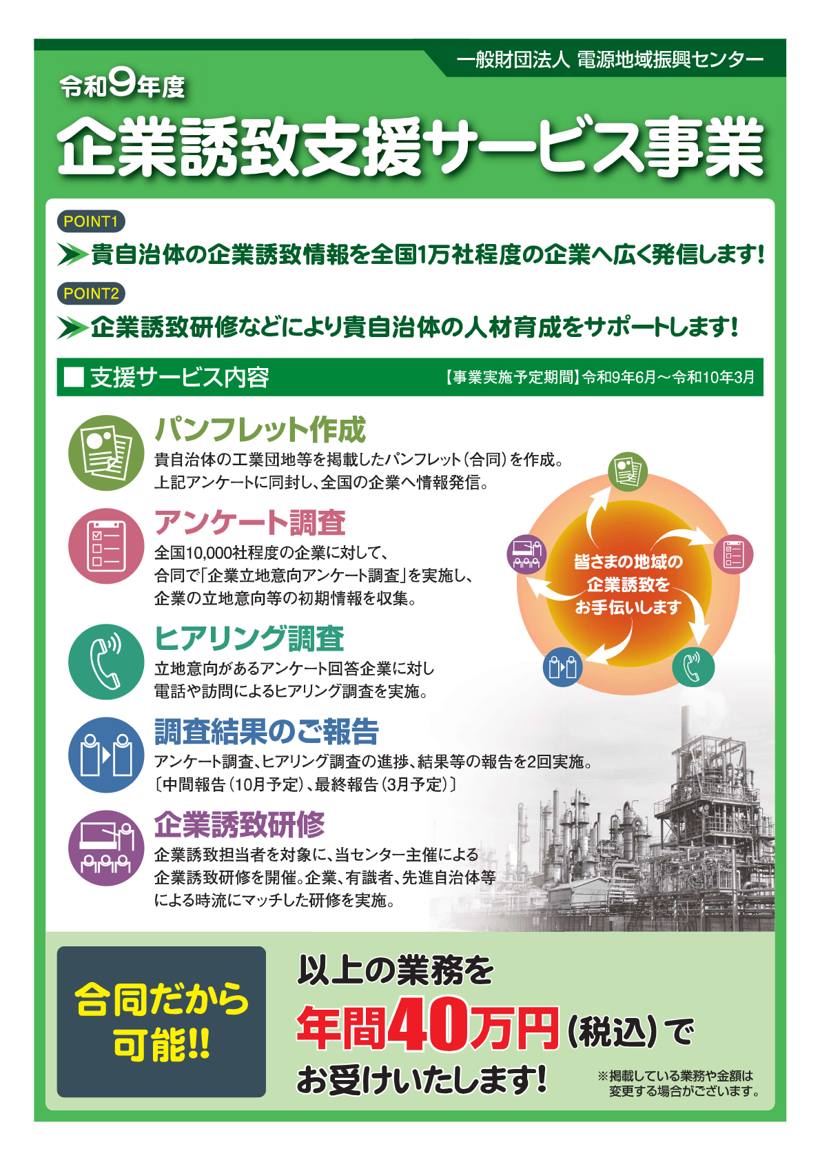 提案書の一例